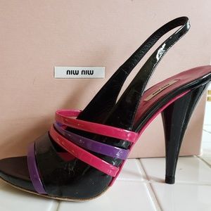 Miu miu 5.5 patent heels